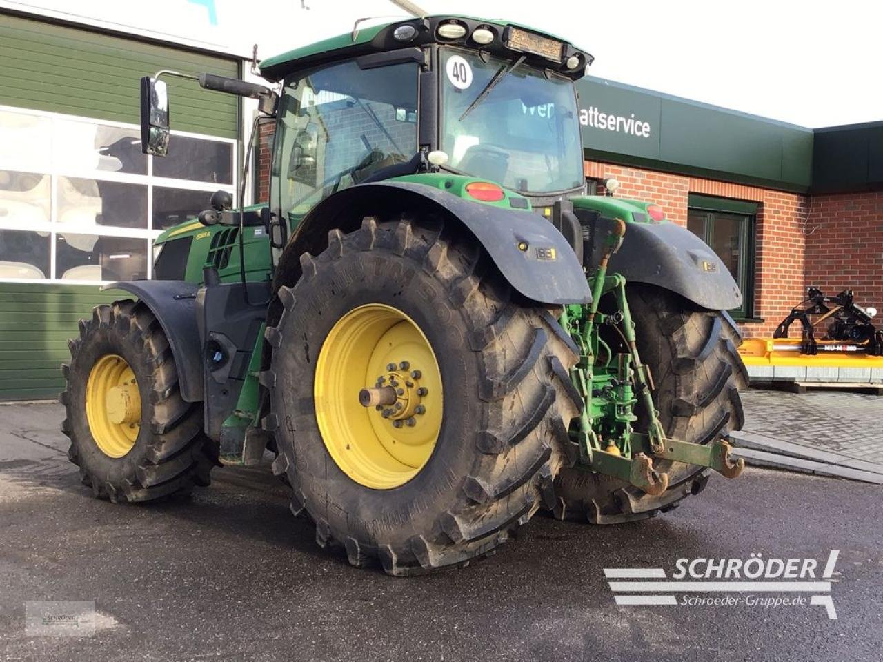 Traktor typu John Deere 6195 R | AUTOPOWER, Gebrauchtmaschine v Penzlin (Obrázek 16)